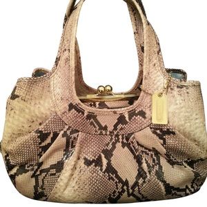 COACH - Ergo Snake Patent Leather  Bag